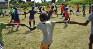 Haiti children playing